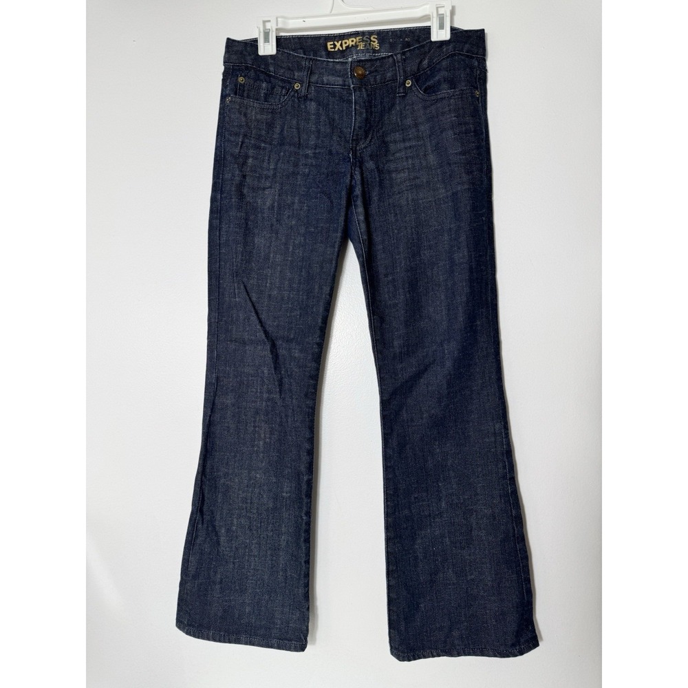 Express Jeans Stella Skinny Low Rise Dark Wash Women's Jeans Size 4S